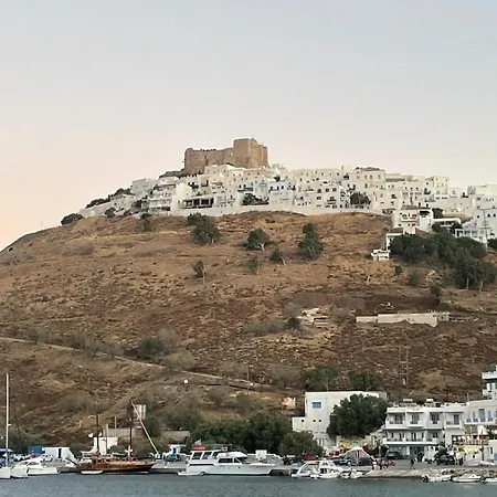 בית נופש Bella Vista Blue, Verde, Veranda Sunset Astypálaia