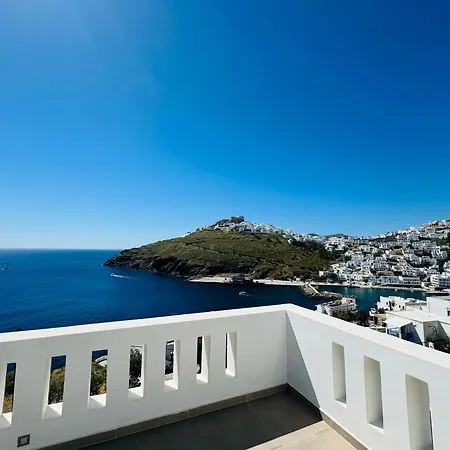 Bella Vista Blue, Verde, Veranda Sunset בית נופש Astypálaia