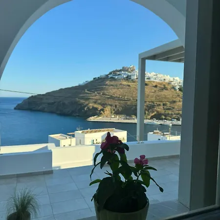 Bella Vista Blue, Verde, Veranda Sunset Astypálaia