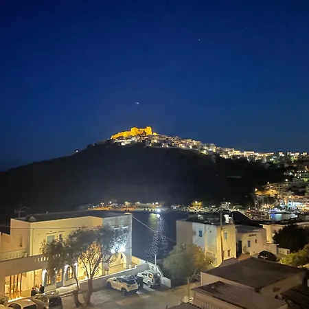 Bella Vista Blue, Verde, Veranda Sunset Astypálaia