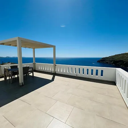 Bella Vista Blue, Verde, Veranda Sunset * Astypálaia