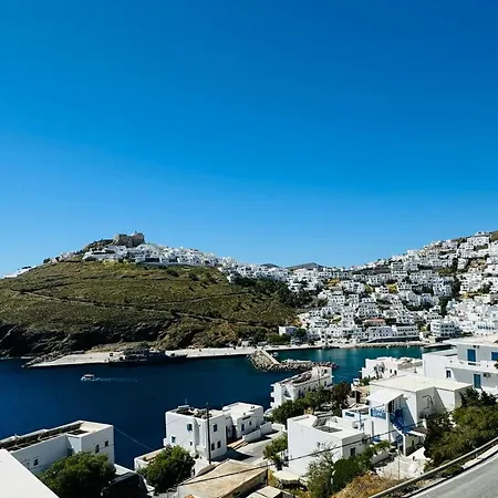 Hébergement de vacances Bella Vista Blue, Verde, Veranda Sunset Astypálaia