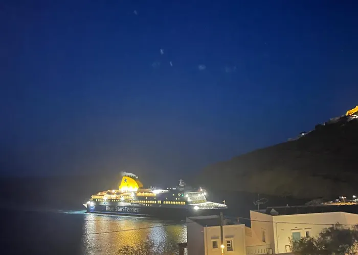 Bella Vista Blue, Verde, Veranda Sunset * Astypálaia