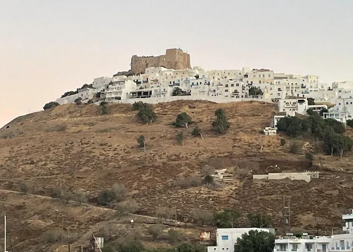 Nyaraló Bella Vista Blue, Verde, Veranda Sunset Astypálaia