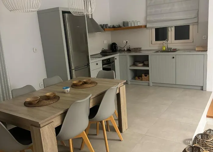 Nyaraló Bella Vista Blue, Verde, Veranda Sunset Astypálaia