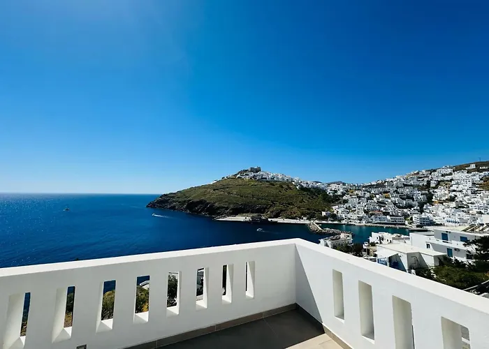 Bella Vista Blue, Verde, Veranda Sunset Nyaraló Astypálaia