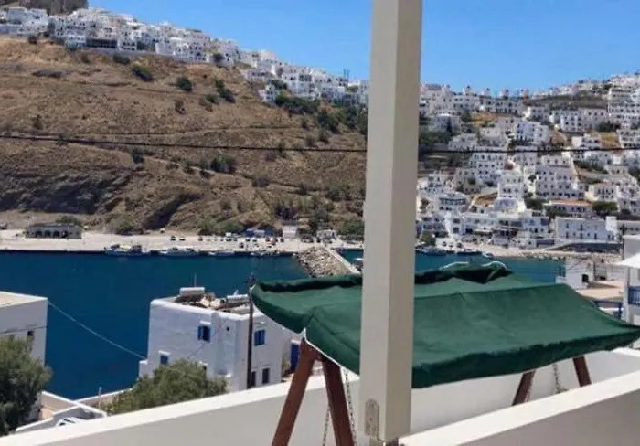 Bella Vista Blue, Verde, Veranda Sunset Astypálaia