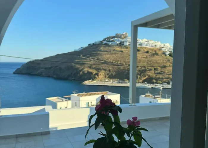 Bella Vista Blue, Verde, Veranda Sunset Astypálaia